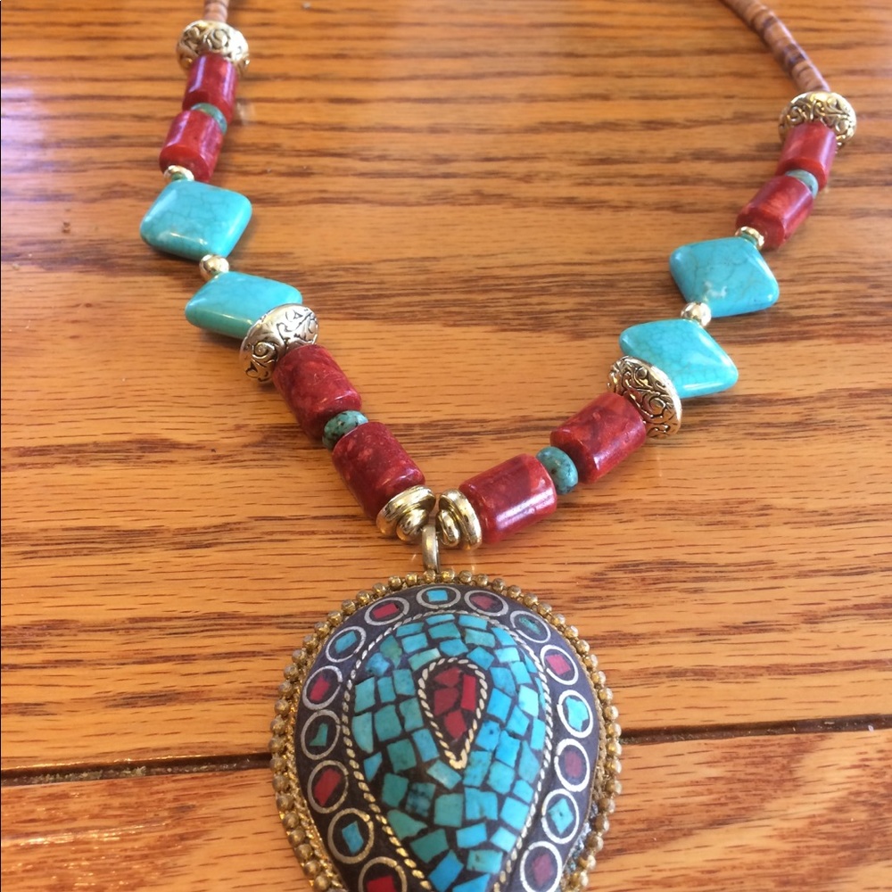 Unique Turquoise Necklace